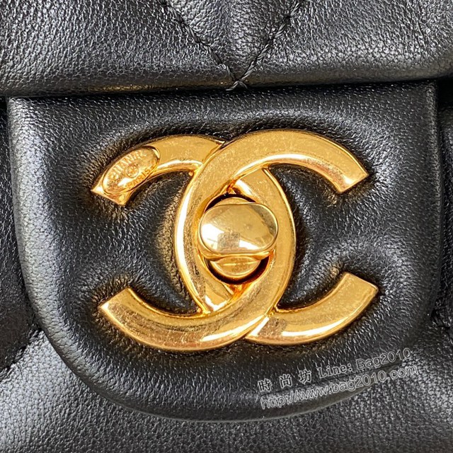 Chanel專櫃新款22B枕頭包AS3498 香奈兒手提鏈條單肩斜挎女包 djc4651